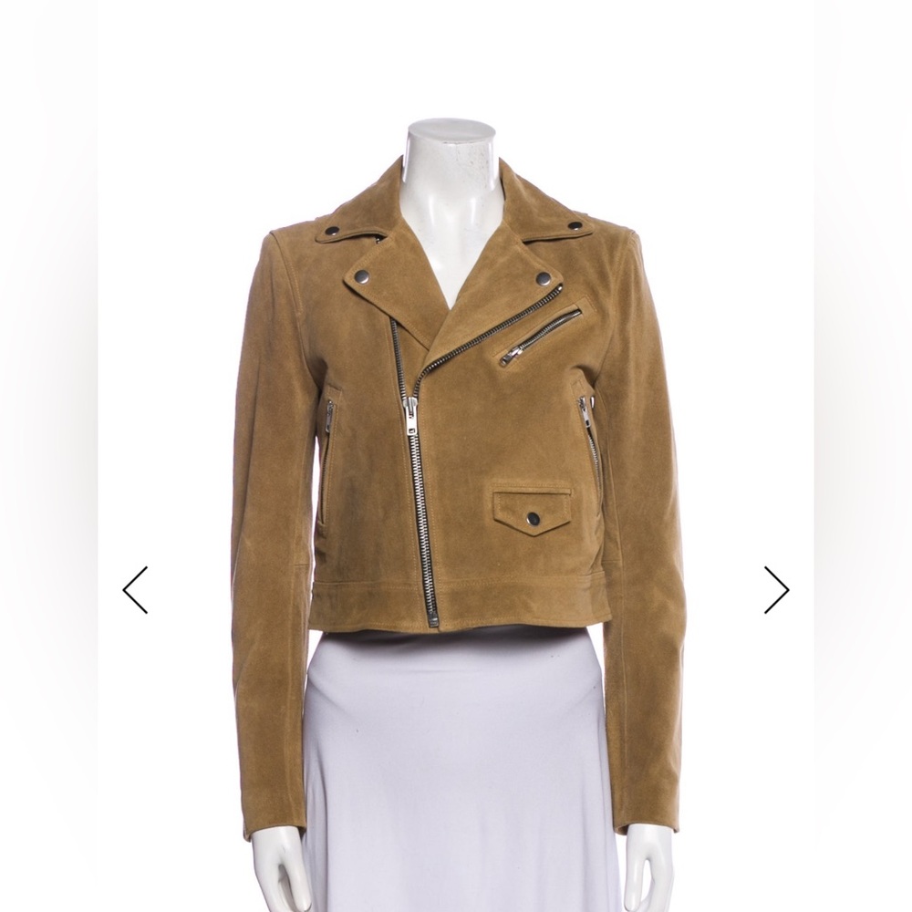 Jason Wu Tan Leather Jacket